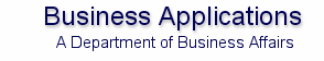 Business Applications Department